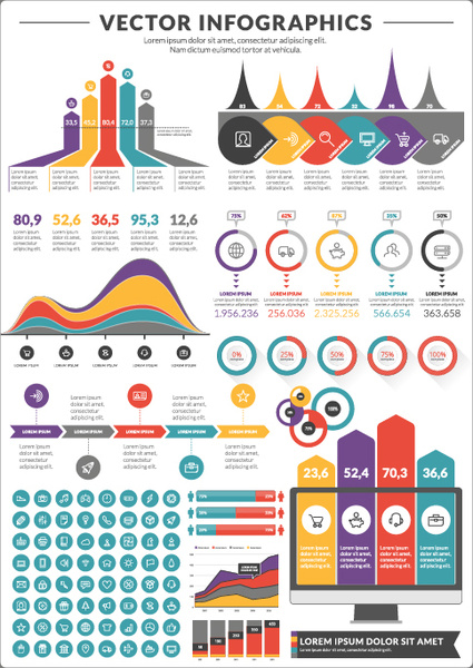 business infographic creative design29 