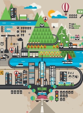 business infographic creative design3 