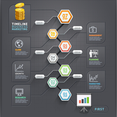 business infographic creative design50 
