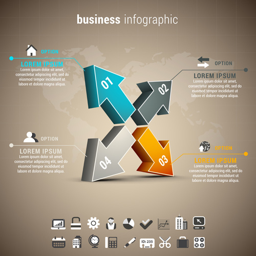 business infographic creative design50 