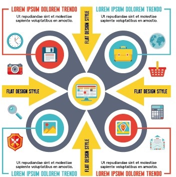 business infographic creative design5 