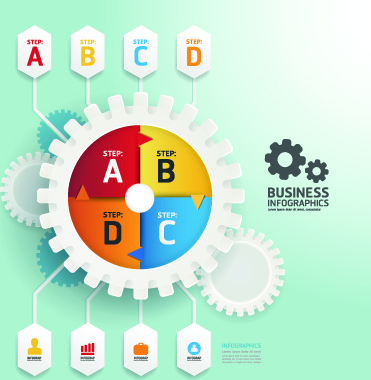business infographic creative design6 