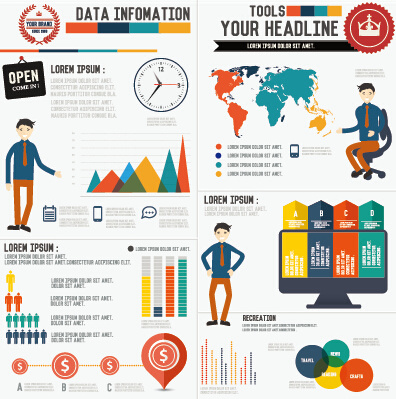 business infographic creative design73 