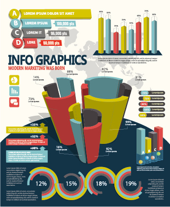 business infographic creative design74 