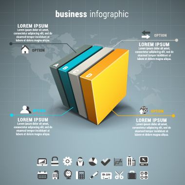 business infographic creative design77 