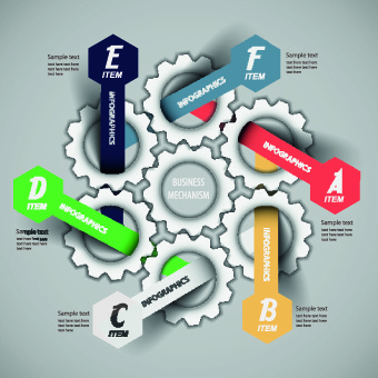 business infographic creative design7 