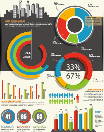 business infographic creative design80 