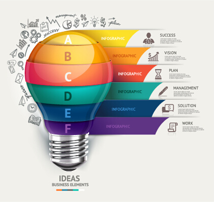 business infographic creative design80 