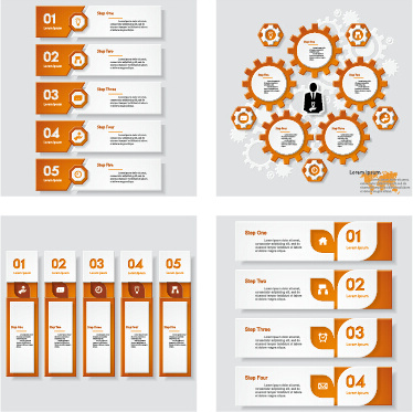 business infographic creative design80 