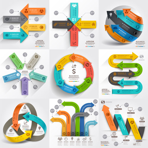 business infographic creative design86 