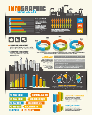 business infographic creative design90 