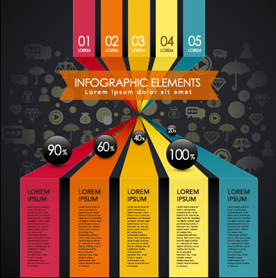 business infographic creative design90 