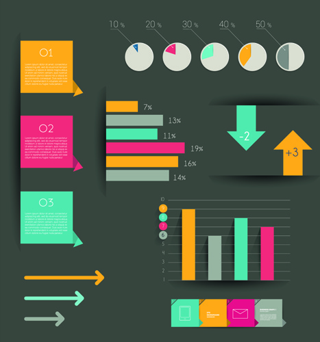 business infographic creative design90 