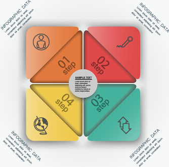 business infographic creative design90 