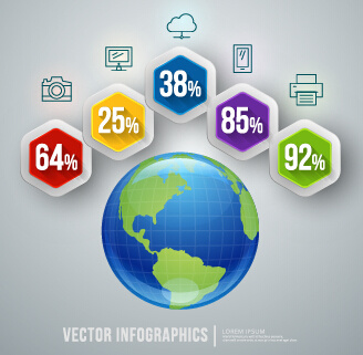 business infographic creative design90 