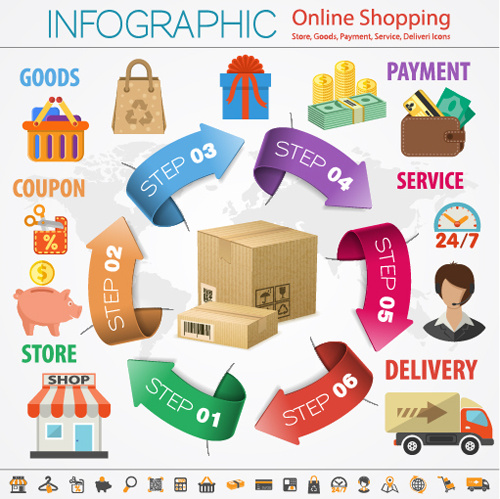 business infographic creative design90 