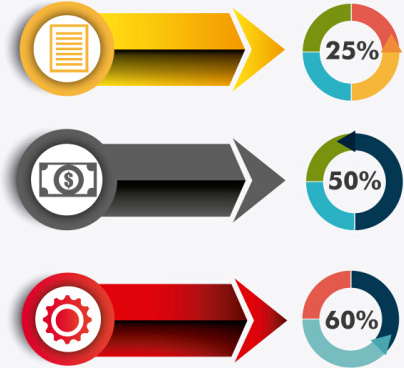 business infographic creative design90