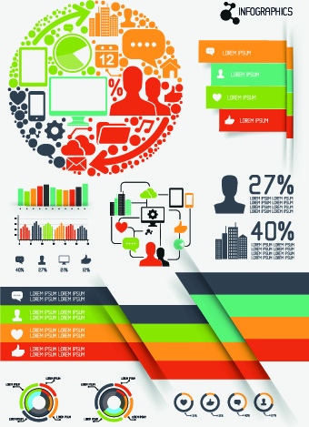business infographic creative design9 