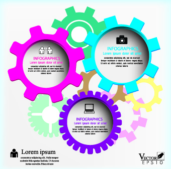 business infographic creative design 