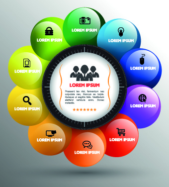 business infographic creative design 