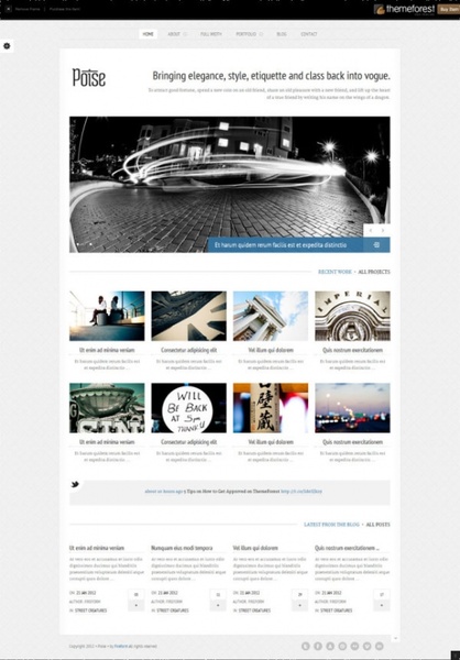 business website templatepsd layered