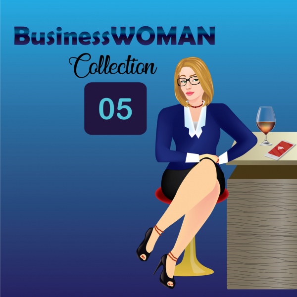 business woman and secretary