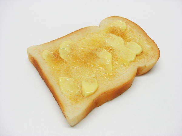 buttered toast bread 