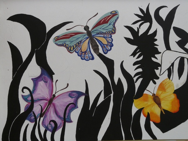 butterflies animal art