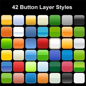 Button Design Photoshop Layer St