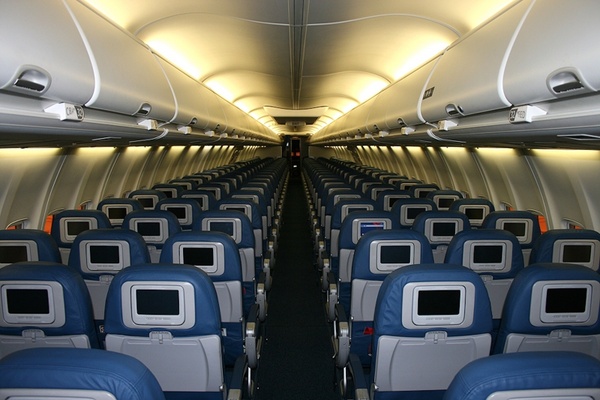cabin aircraft luggage compartments