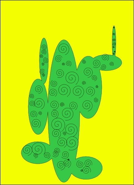 Cactus Spirit clip art