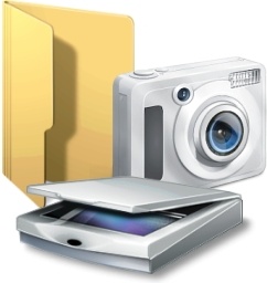 Camera and scaner folder