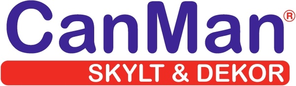 canman skylt dekor 