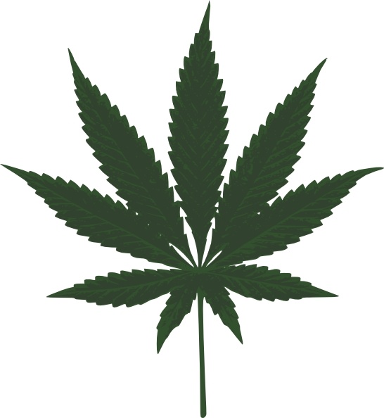 Cannabis Leafs clip art