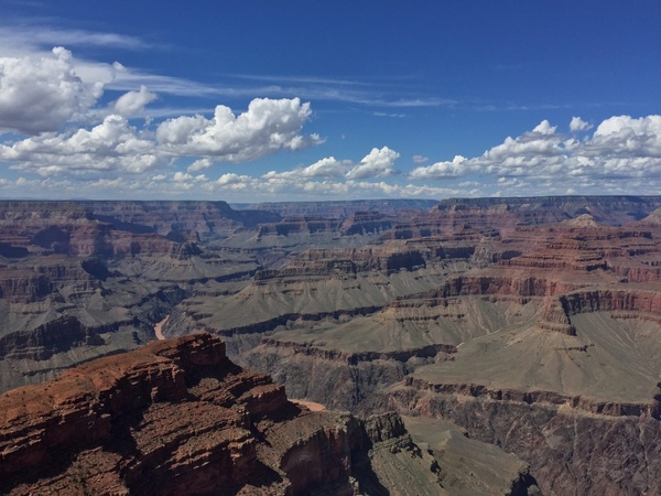 canyon daytime desert dry geology landscape majestic