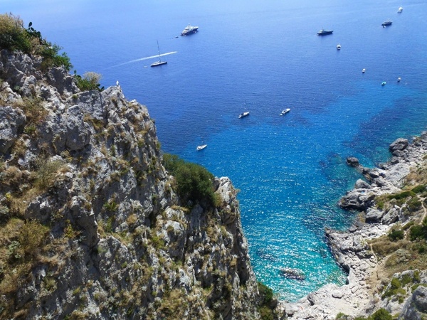 capri blue a sea of