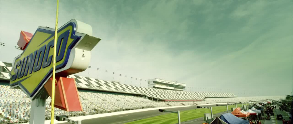 car racing tournament advertising clip