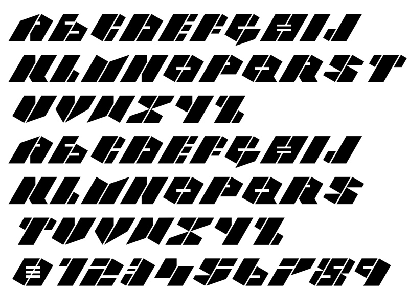 T26 carbon font free download