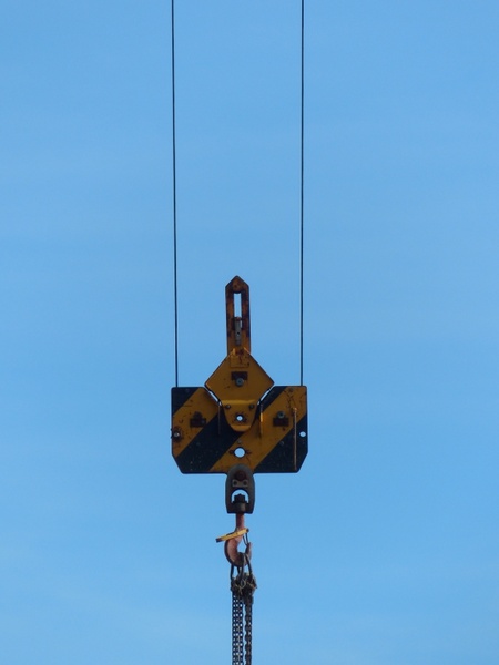 cargo transport hook hoist rope