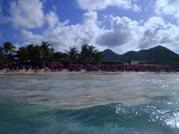 caribbean ocean scene