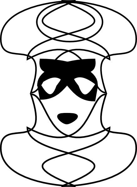 Carnival Mask clip art