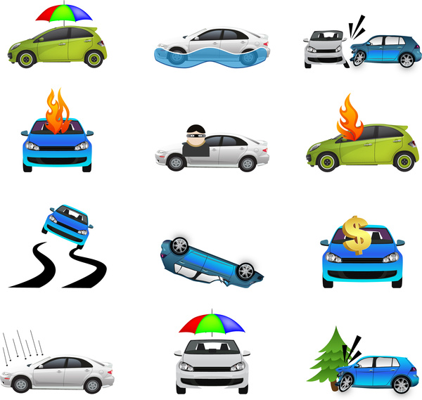 cars icons collections
