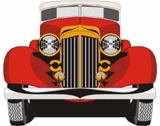 cartoon car vector