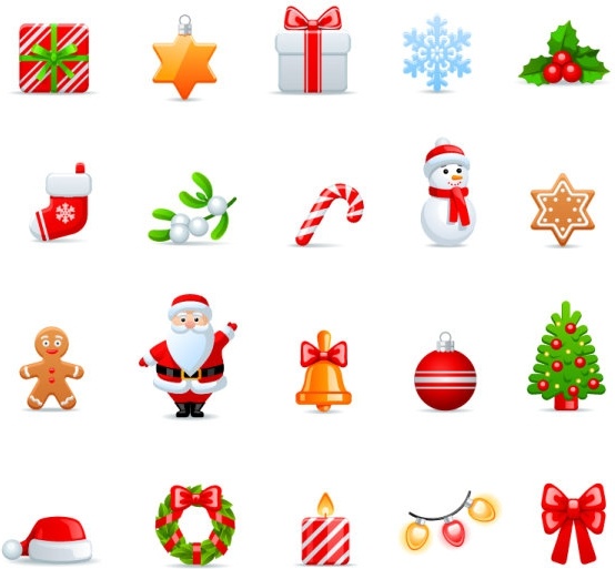 Download Christmas icon vector free vector download (29,968 Free ...