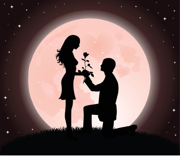 Romantic Couple Cartoon Free Vector Download 18 166 Free Vector For Commercial Use Format Ai