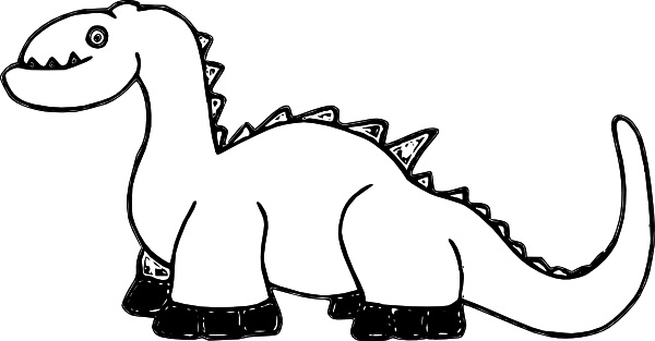 Cartoon Dinosaur clip art