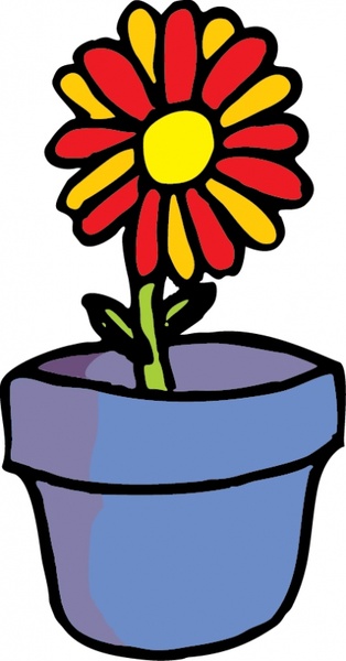 Cartoon flower vector Free vector in Adobe Illustrator ai ( .ai ...