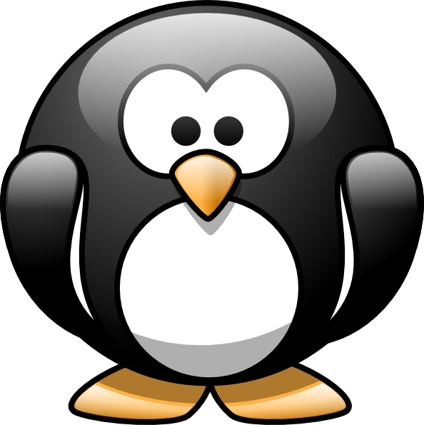 Cartoon Penguin clip art 