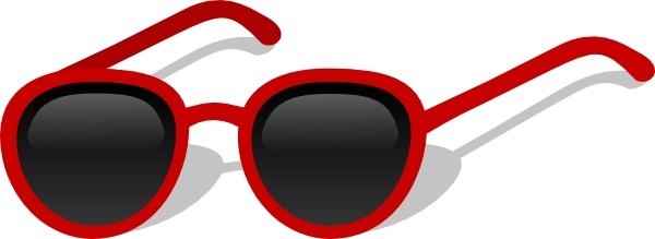 Cartoon Sunglasses clip art