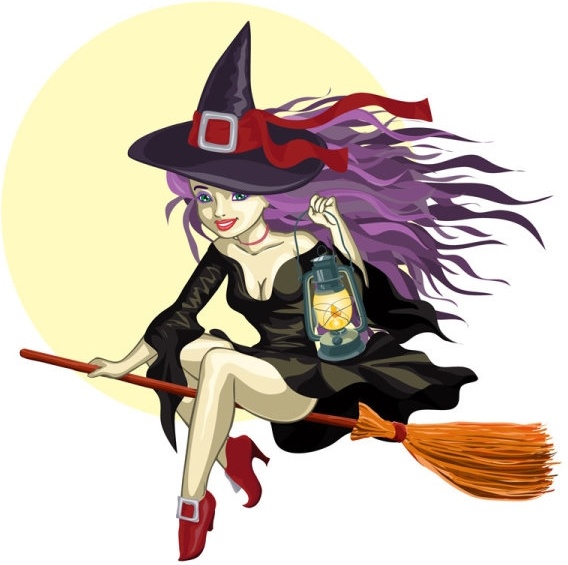 tiny witch graphic